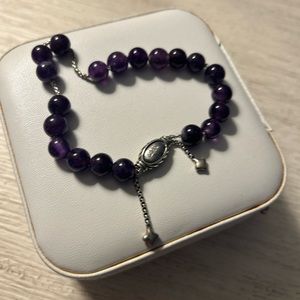 David Yurman - Spiritual beads bracelet- purple amethyst